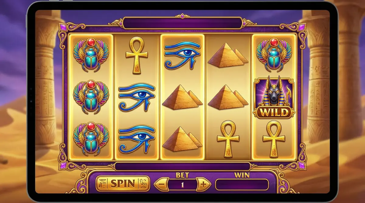 Caça-níqueis com tema egípcio Nasus no verabet